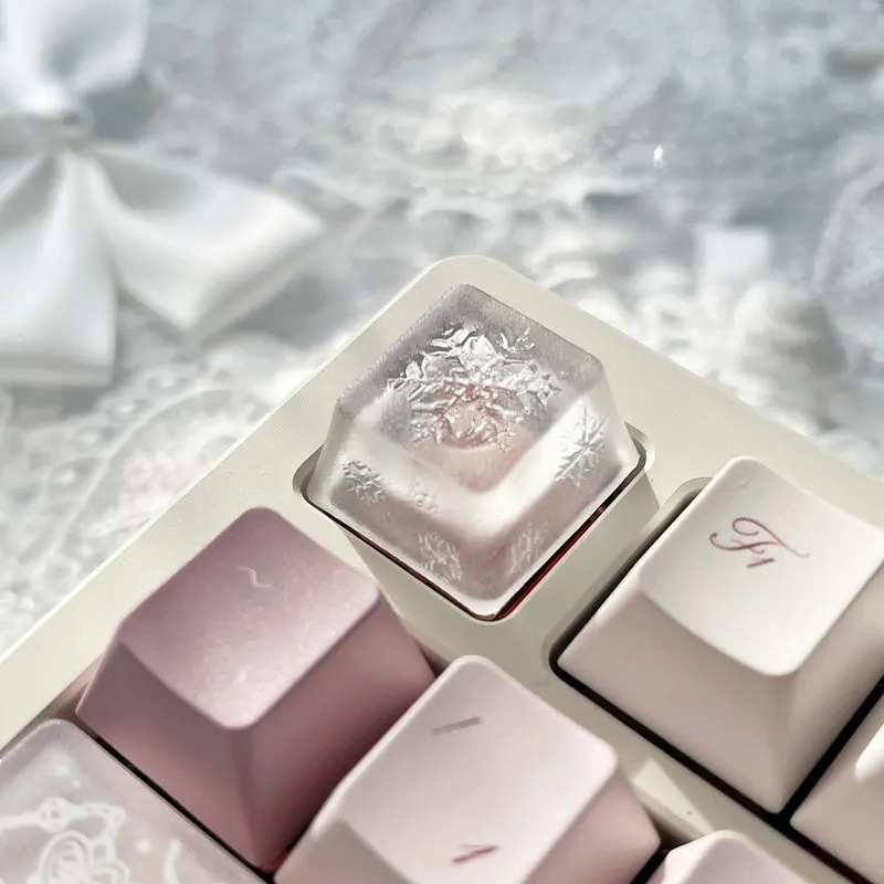 Gaming Accessories Dropshipping - Tastiera meccanica con tema fiocco di