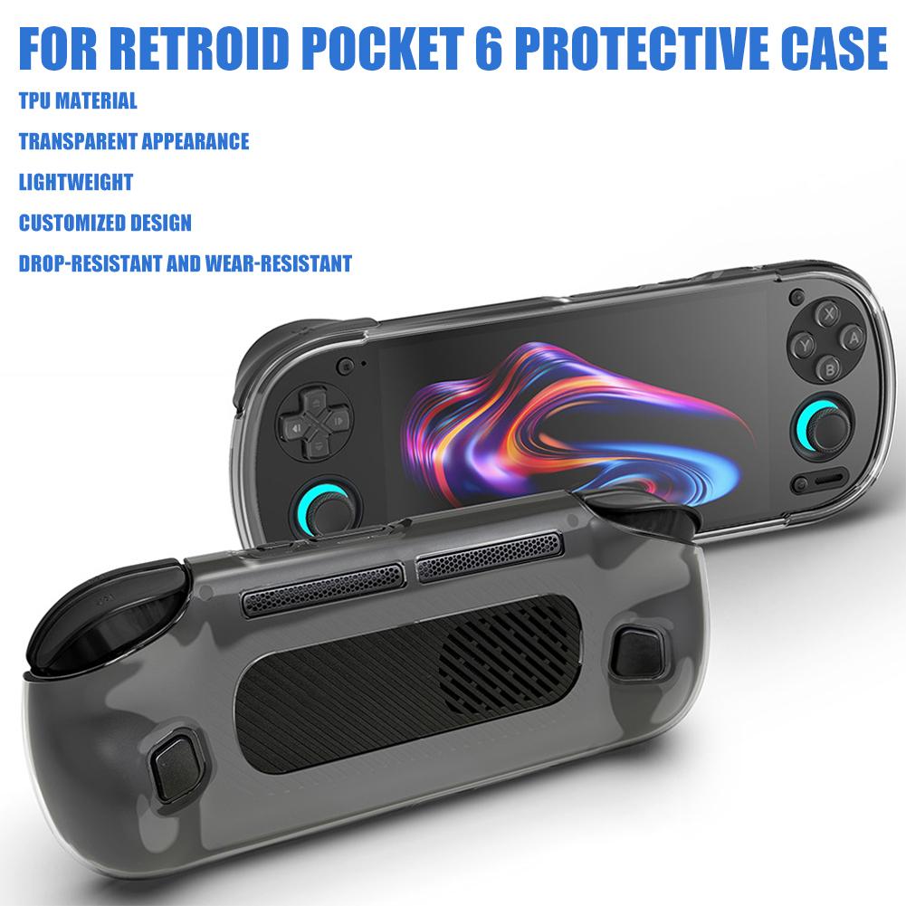 Gaming Accessories Dropshipping - Custodia morbida trasparente per Retroid Pocket