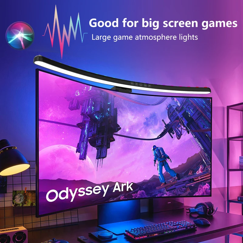 Gaming Accessories Led - Barra Luminosa per Monitor RGB con
