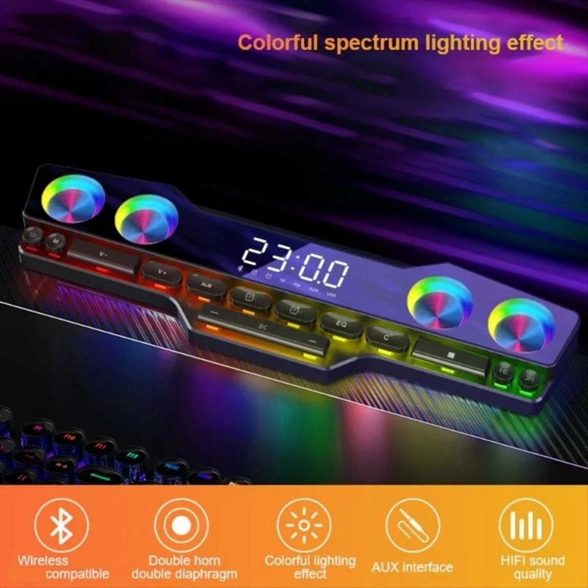Altoparlanti DTC5 V18 con Luci - Gaming Accessories Led recensione e prezzo