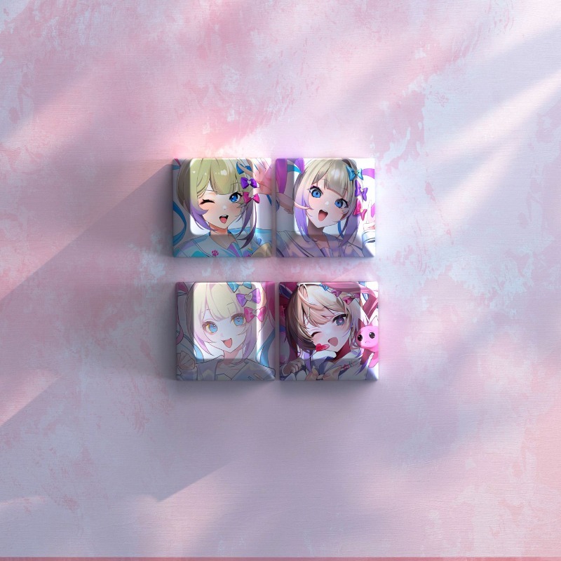 NUOVI Keycaps a Tema NEEDY GIR - Gaming Accessories Girls recensione e prezzo