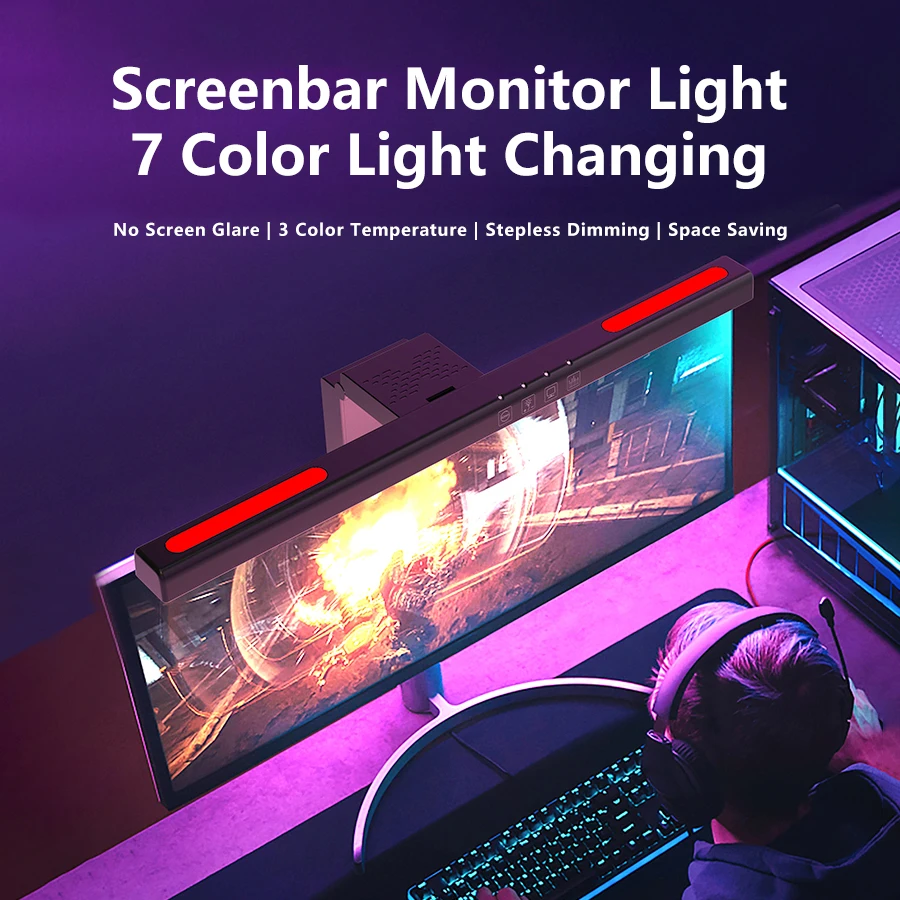 Schermo USB con regolazione co - Gaming Accessories Led recensione e prezzo