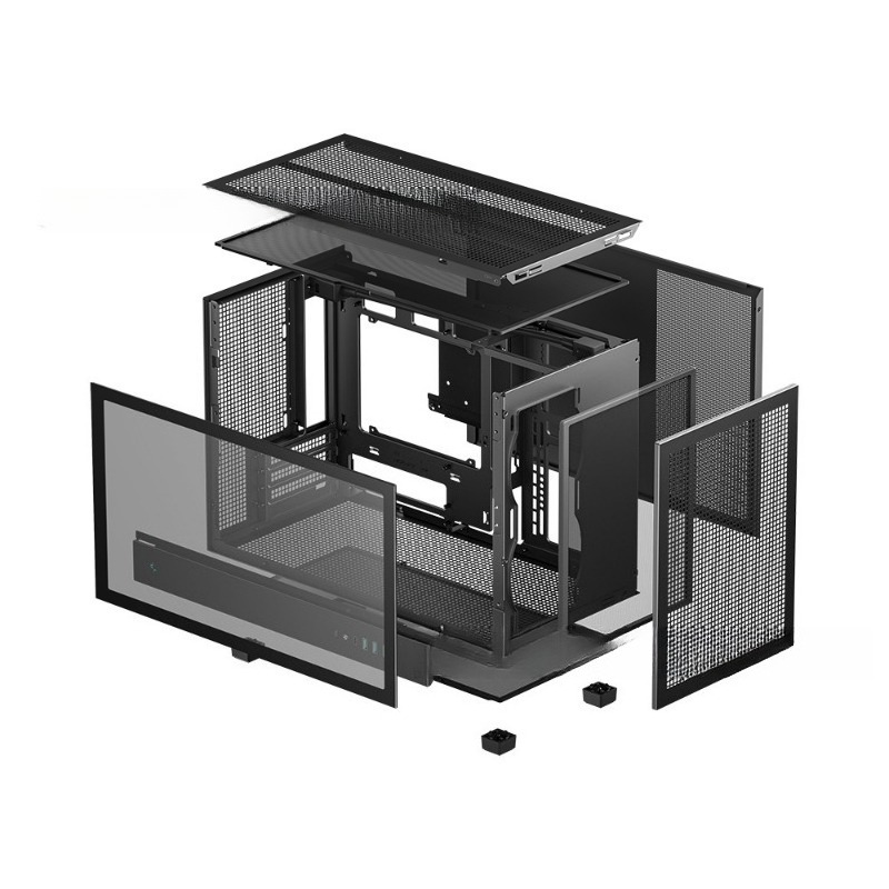 Case PC Mini ITX CH260 con Pan - Case Mesh Panel recensione e prezzo