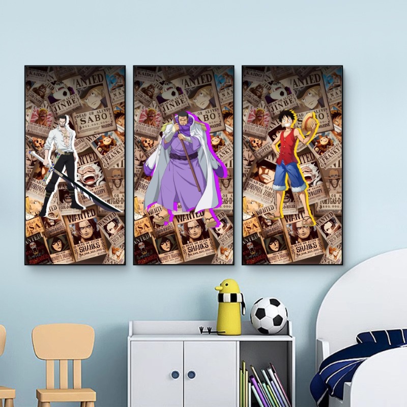 Poster One Piece Wanted, Decor - Gaming Accessories For Free Fire recensione e prezzo
